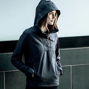 Aether Anorak pull over hooded waterproof jacket coat black 2 quilted li…